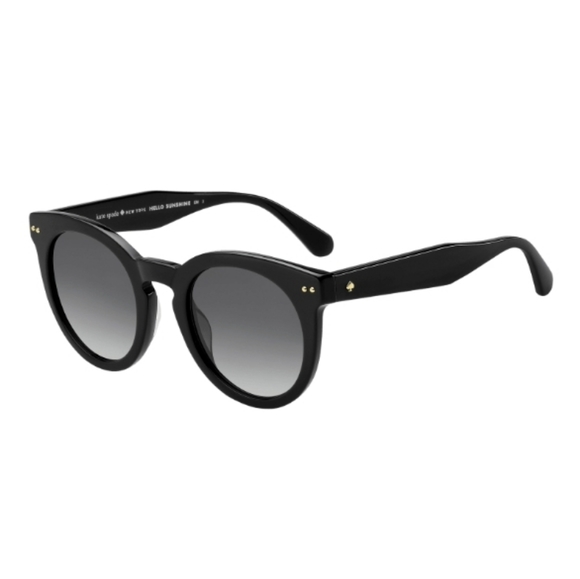 KATE SPADE SUNGLASSES 50MM "ALEXUS-S" WOMEN'S IN BLACK - Picture 5 of 9